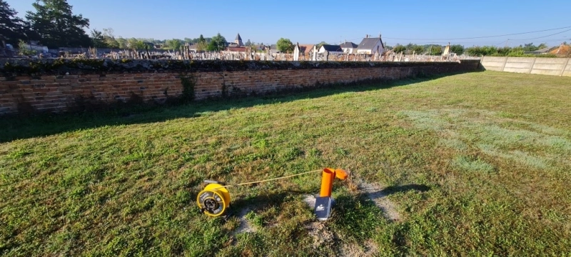 Étude hydrogéologique et suivi piézométrique – Extension du cimetière de Nouan-le-Fuzelier (41)